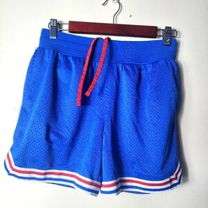 Men’s Chubbies Shorts Retro Athletic Red White Blue 5” Inseam size small